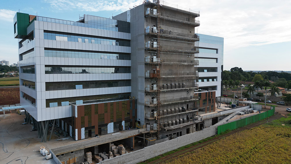 Hospital Unimed Londrina, uma obra da AY General Construction