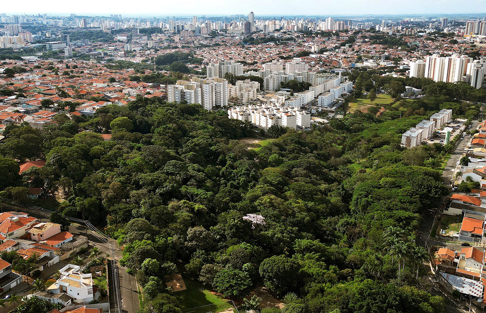 Parque Bosque do Gurantãs no bairro Parque Prado em Campinas-SP