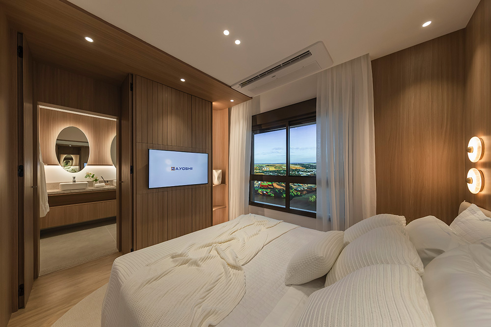 Quarto suíte do Altana